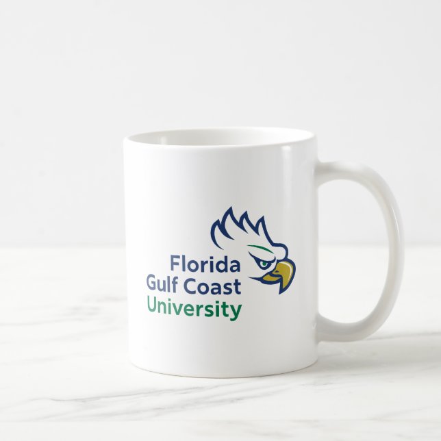 Florida Gulf Coast University | FGCU Azul Eagles Kaffemugg (Höger)