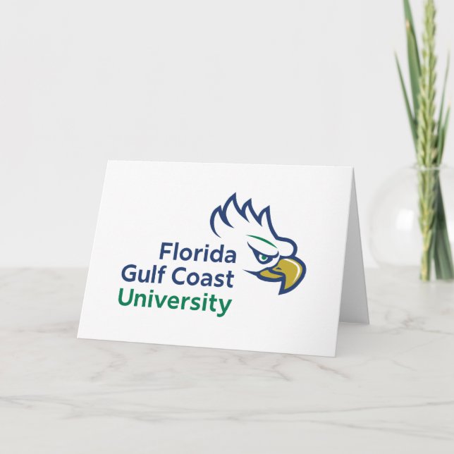 Florida Gulf Coast University | FGCU Azul Eagles Kort (Framsida)