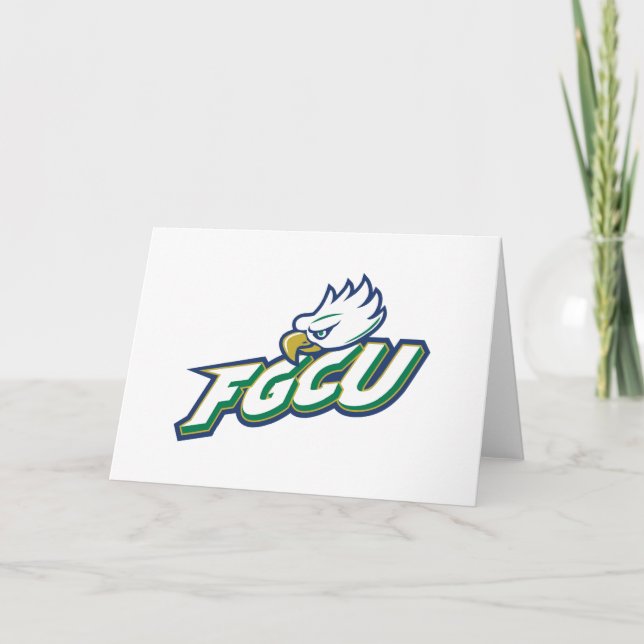 Florida Gulf Coast University | FGCU Azul Eagles Kort (Framsida)