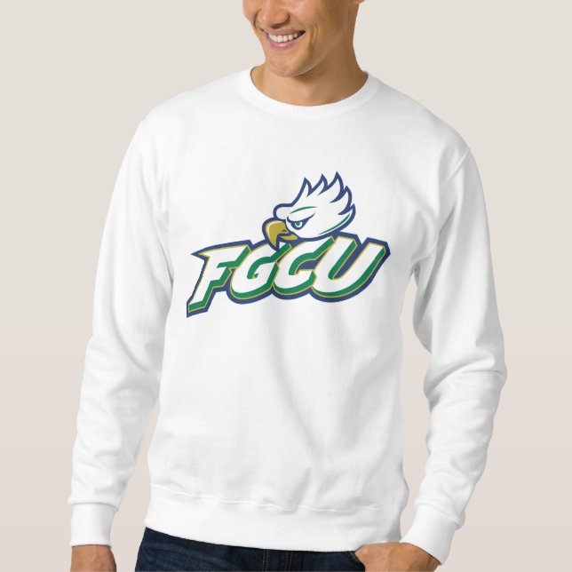 Florida Gulf Coast University | FGCU Azul Eagles Lång Ärmad Tröja (Framsida)