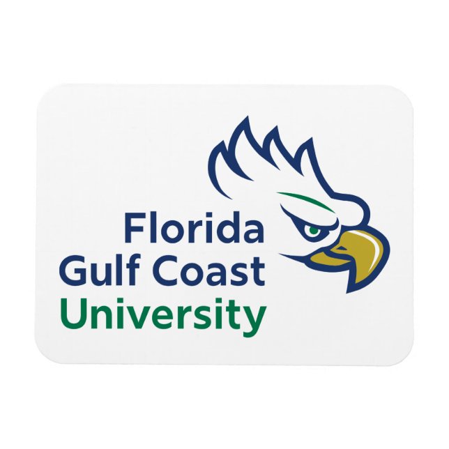 Florida Gulf Coast University | FGCU Azul Eagles Magnet (Horisontell)