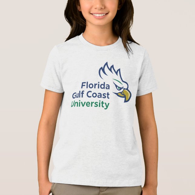 Florida Gulf Coast University | FGCU Azul Eagles T Shirt (Framsida)