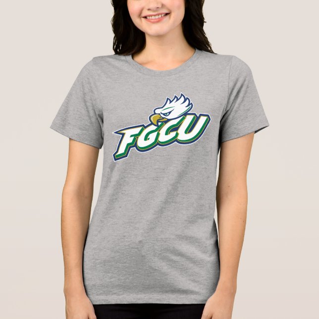 Florida Gulf Coast University | FGCU Azul Eagles T Shirt (Framsida)