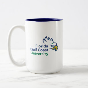 Florida Gulf Coast University FGCU Azul Eagles Två-Tonad Mugg