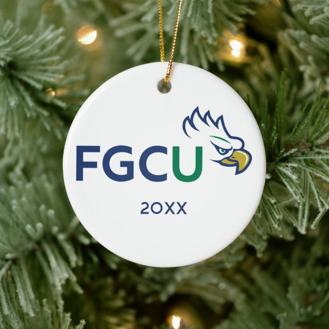Florida Gulf Coast University Högtid Julgransprydnad Keramik (Träd)
