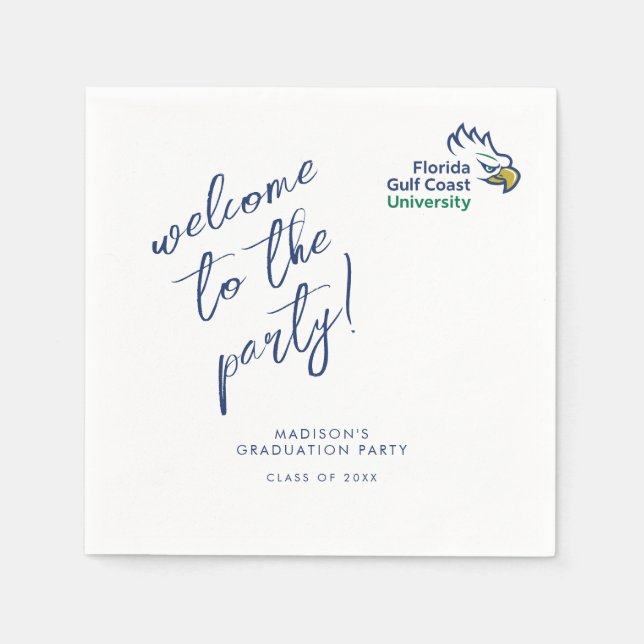 Florida Gulf Coast University:s examen Pappersservett (Framsidan)