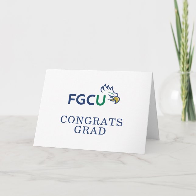 Florida Gulf Coast University:s examenstillfälle Kort (Framsida)