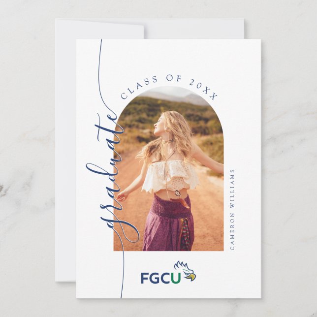 Florida Gulf Coast University:s examenstillfälle Meddelande (Framsida)