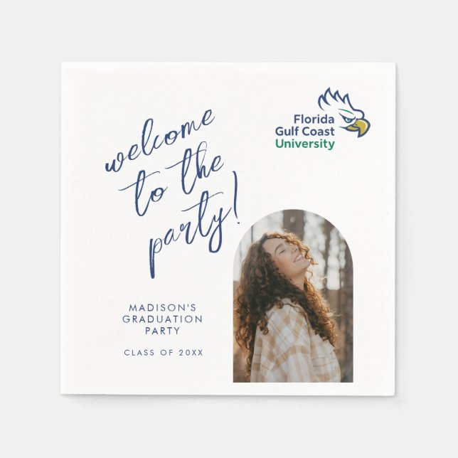 Florida Gulf Coast University:s examenstillfälle Pappersservett (Framsidan)