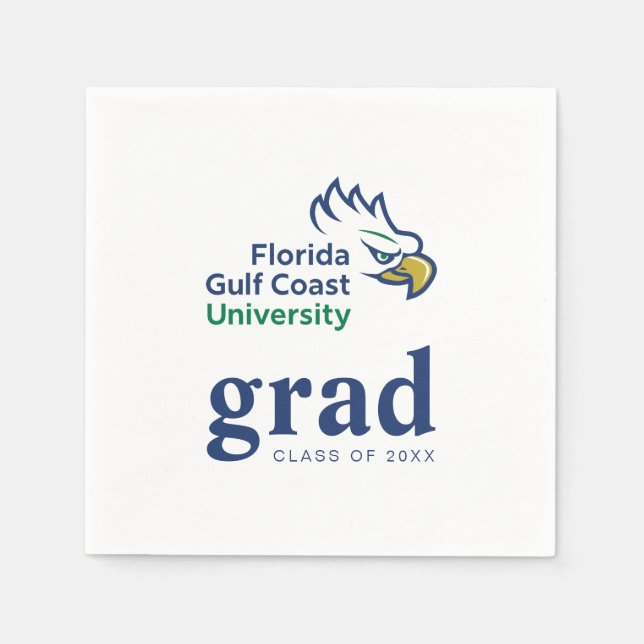 Florida Gulf Coast University:s examenstillfälle Pappersservett (Framsidan)