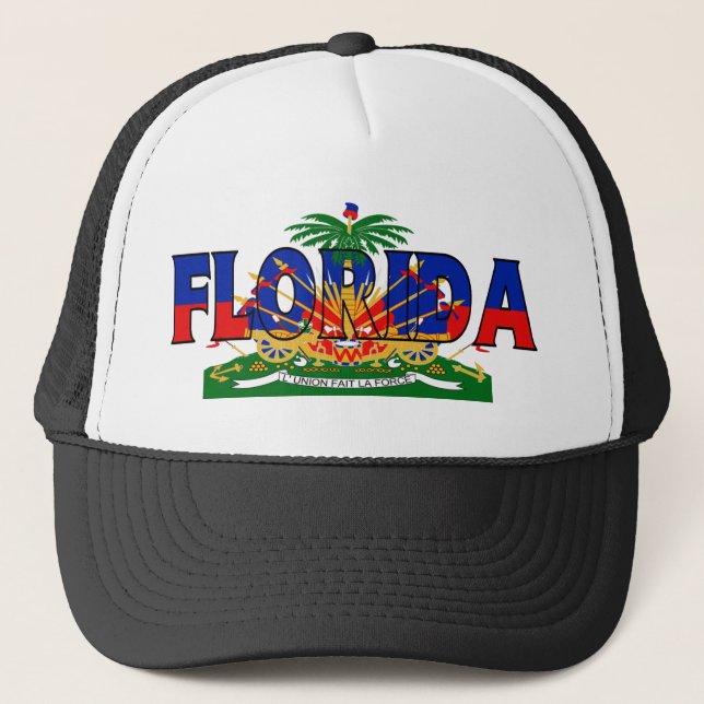 Florida-Haiti hatt Truckerkeps (Framsida)