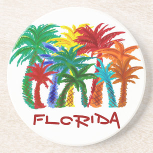 Florida handflatan träd underlägg sandsten