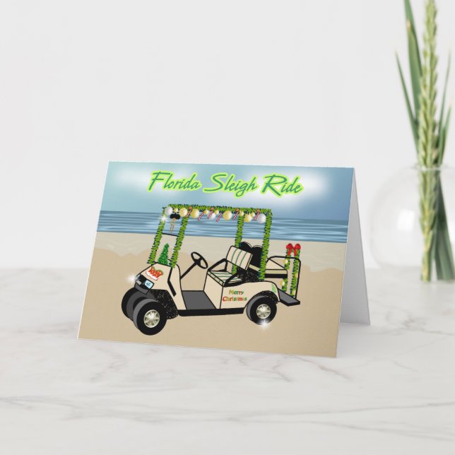 Florida Helgdag Card Helgkort (Framsida)