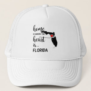 Florida hem är där hjärtat finns keps