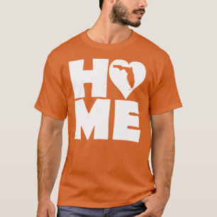 Florida Hem Heart Stat Tröjor T-Shirt