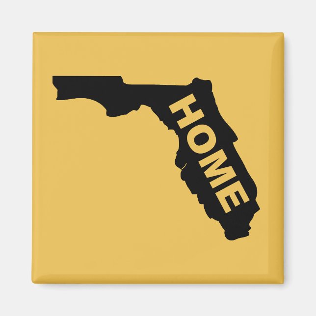 Florida Hem Kylskåp Magnet Stat (Framsidan)