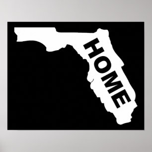 Florida Hem Poster Skylt Sunshine State