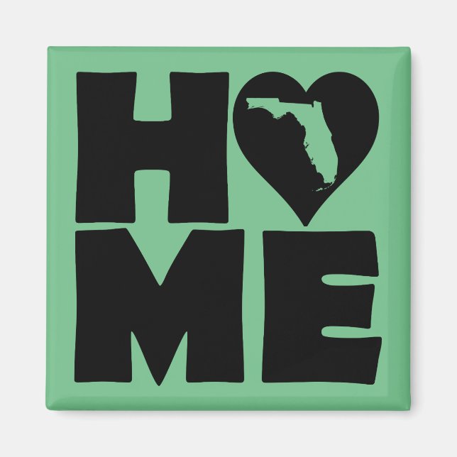 Florida Hem Stat Kylskåp Magnet (Framsidan)