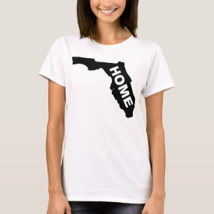 Florida Hemmet Borta Från Hemmet T-shirts