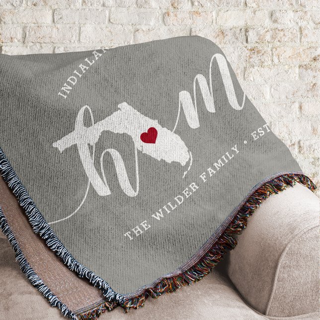 Florida Hemstat Personlig Trälook Filt (Skapare uppladdad)