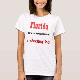 Florida hett-tjejer t-shirts