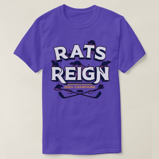 Florida Hockey Råttor Reign TShirt 1 T Shirt (Design framsida)