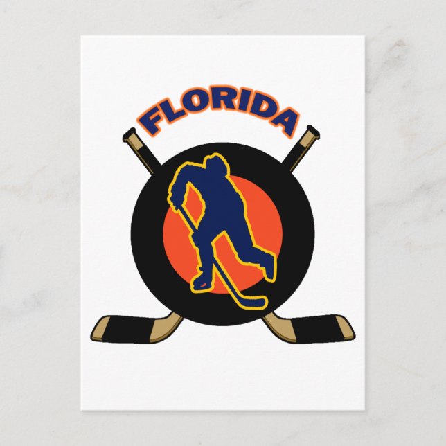 FLORIDA HOCKEY VYKORT (Framsida)