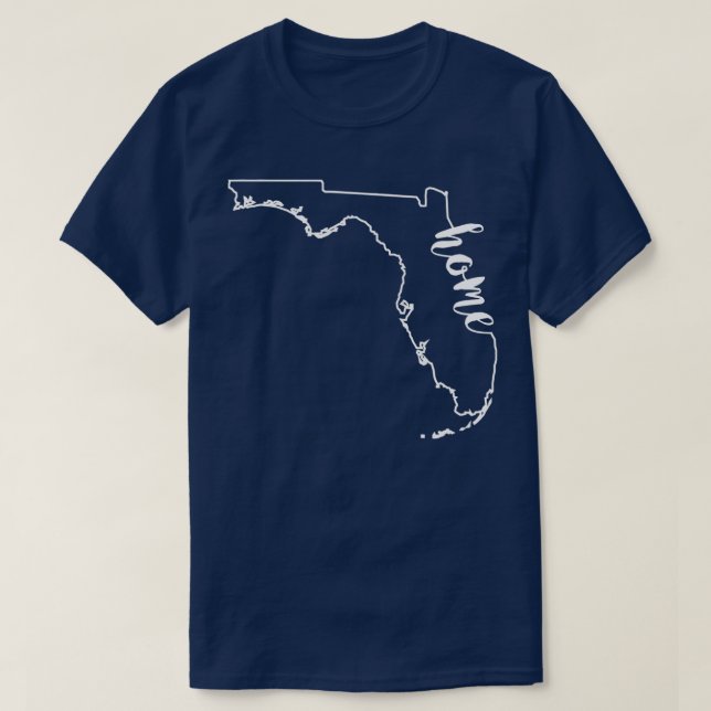 Florida Home  for any Floridian native  T Shirt (Design framsida)