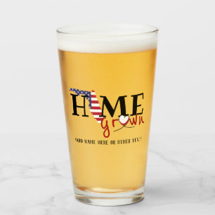 FLORIDA Home Grown Personlig Beer Glaskopp