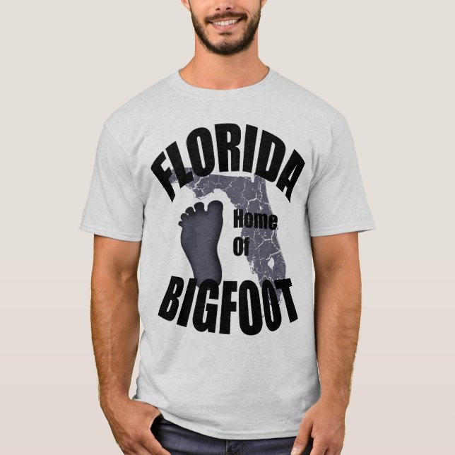 Florida Home of Bigfoot T-shirt (Framsida)