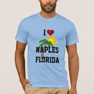 Florida: I Kärlek Neapel, Florida handflatan träd T Shirt