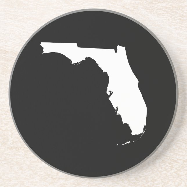 Florida i vitt och svart underlägg sandsten (Framsidan)