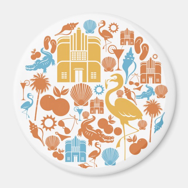 Florida Icons Magnet (Framsidan)