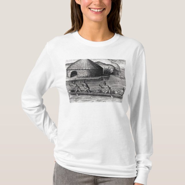 Florida indier som lagrar deras skördar tee shirt (Framsida)