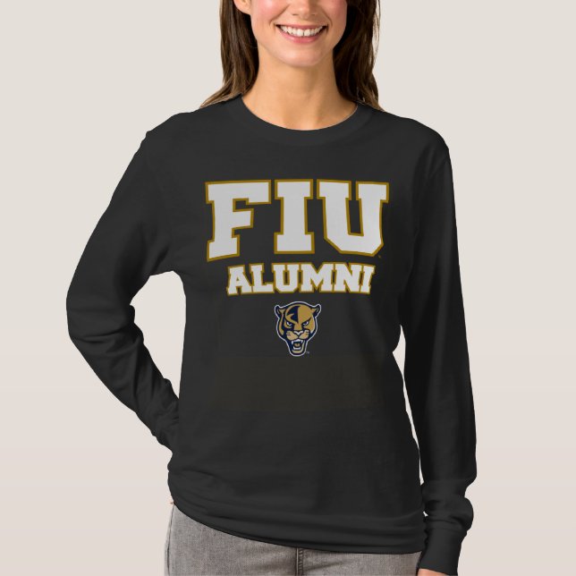 Florida International FIU Panthers Alumni T Shirt (Framsida)