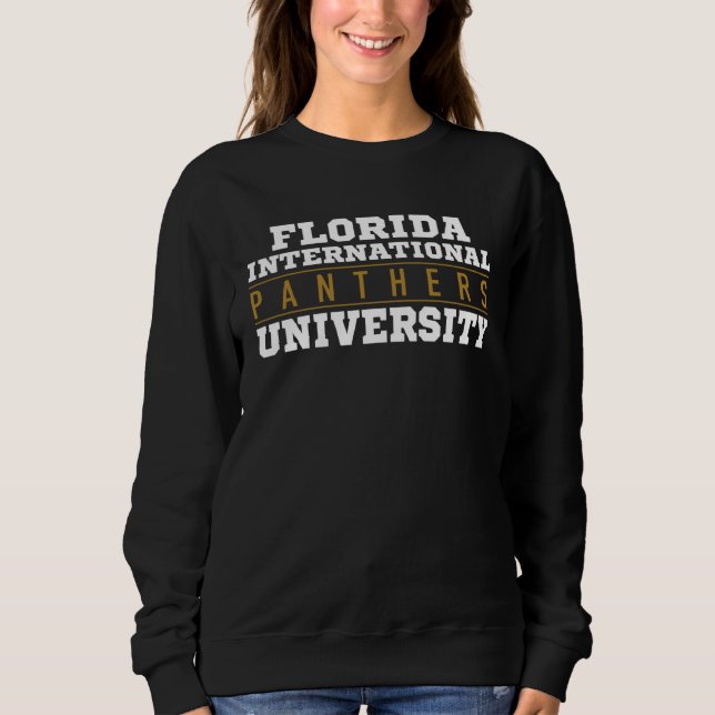 Florida International FIU Panthers Between The Lin T Shirt (Framsida)