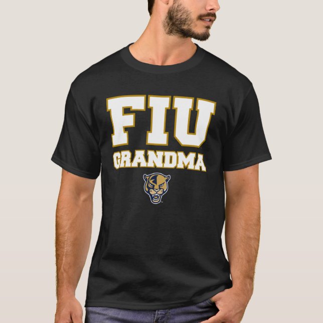 Florida International FIU Panthers Grandma T Shirt (Framsida)