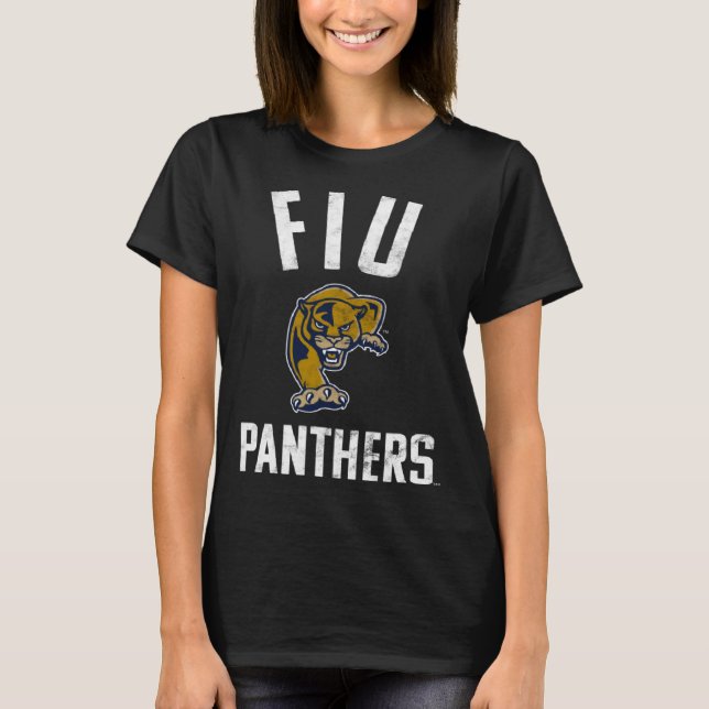 Florida International FIU Panthers Large T Shirt (Framsida)
