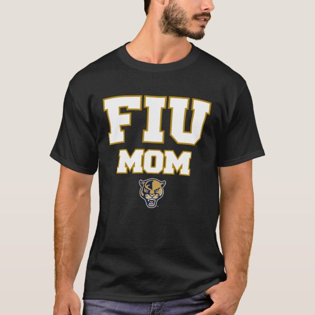 Florida International FIU Panthers Mom T Shirt (Framsida)