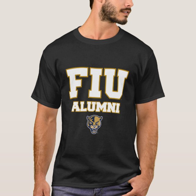 Florida Internationell Fiu Panthers Alumni T Shirt (Framsida)