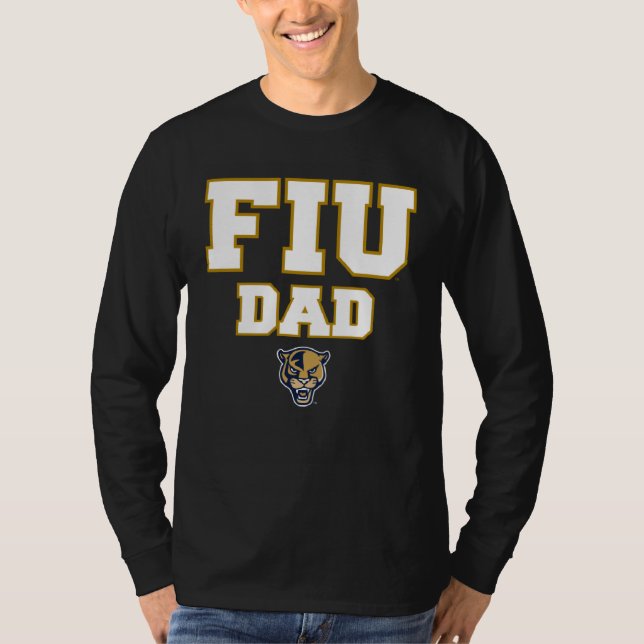 Florida Internationell FIU Panthers Pappa T Shirt (Framsida)