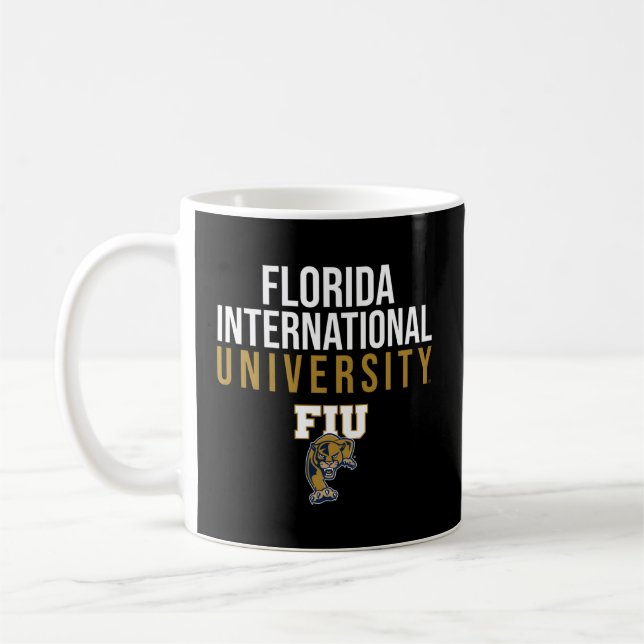 Florida Internationell Fiu Panthers Stacks Kaffemugg (Vänster)