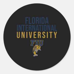 Florida Internationell Fiu Panthers Stacks Runt Klistermärke