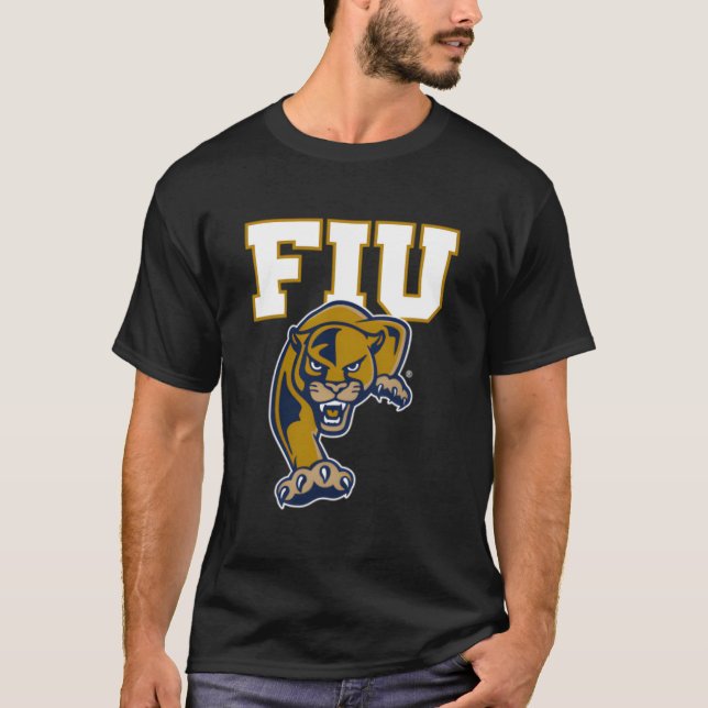 Florida Internationell Golden Panthers Lämnade Che T Shirt (Framsida)