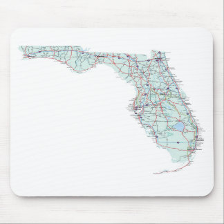 Florida Interstate karta Mousepad Musmatta
