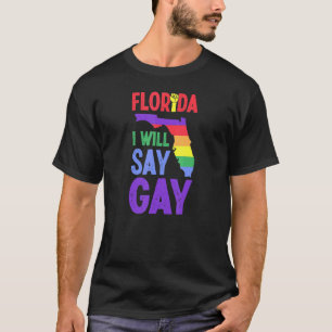 Florida, jag säger Gay pride Queer Höger Lgbtq Al T Shirt