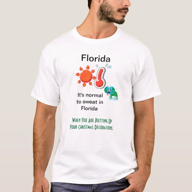 Florida jul t shirt (Framsida)