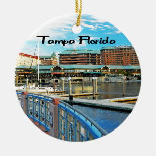 Florida Julgransprydnad Keramik