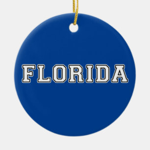 Florida Julgransprydnad Keramik