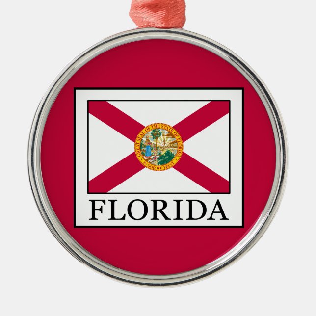 Florida Julgransprydnad Metall (Framsidan)